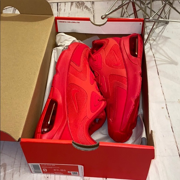 🌞 NWT Nike air max 200 university red shoes - Picture 8 of 8